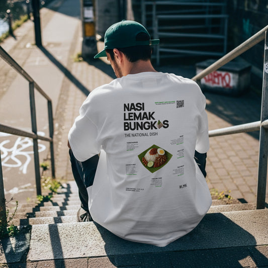 Nasi Lemak Bungkus (Oversized Tee)