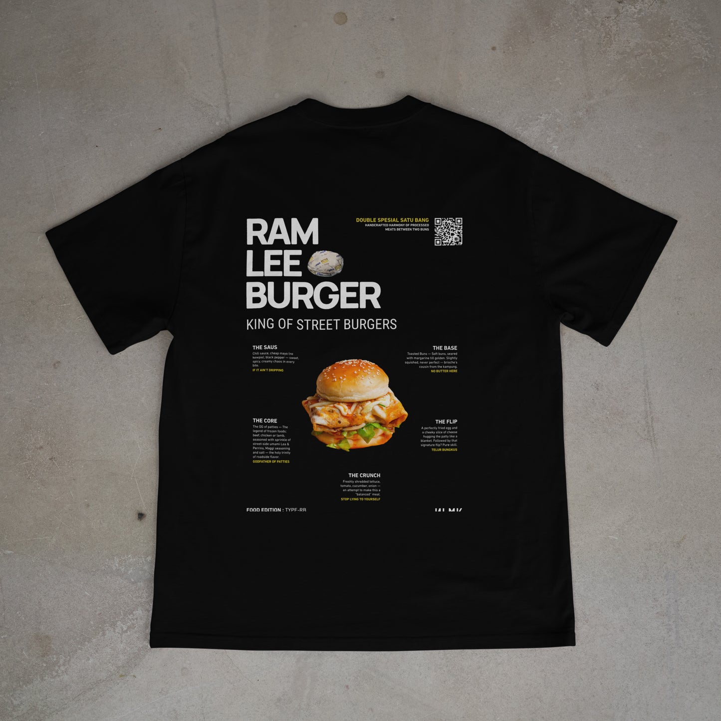 Ramlee Burger (Oversized Tee)